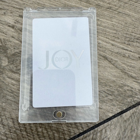 New! Dior Joy 8 Spade Playing Novelty Card w/ Card Keeper - Picture 3 of 4